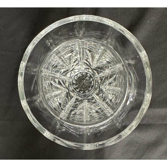 Irish Rose Leaded Crystal Vase Ireland-8" - Picture 4 of 8